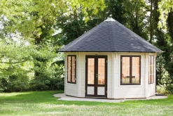 Wolff Finnhaus Pavillons - Pavillon Roma 4.0, ca. B479,8/H361/T479,8 cm Rot