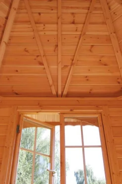 Wolff Finnhaus Pavillons - Pavillon Roma 4.0, ca. B479,8/H361/T479,8 cm Rot