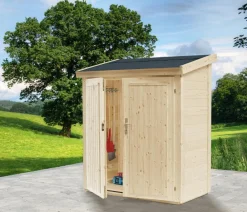 Wolff Finnhaus Gartenschränke & Minigaragen > Premium Geräteschrank 20-B, ca. B191,8/H178/T102,6 cm