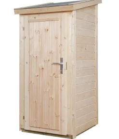 Wolff Finnhaus Premium Geräteschrank 20-A, ca. B90/H174/T103 cm Natur Best