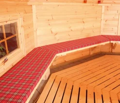 Wolff Finnhaus Zubehör & Ausstattung > Sitzauflage Basic Grillkota 6.7