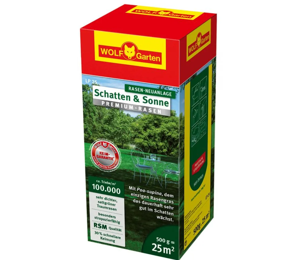 Wolf Garten Rasensamen - Wolf Premium-Rasen Supra
