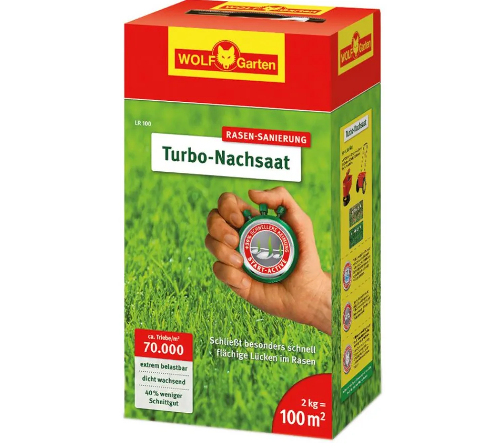 Wolf Garten Wolf Saatgut Rasen Turbo Nachsaat Outlet