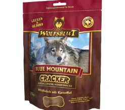 WOLFSBLUT Hundesnack Cracker Blue Mountain Wild, 225 g Hot