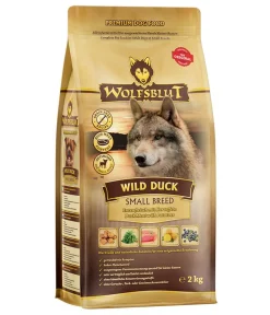 WOLFSBLUT Trockenfutter Hund > Trockenfutter für Hunde Wild Duck, Small Breed, Ente & Kartoffeln