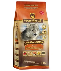 WOLFSBLUT Trockenfutter für Hunde Alaska Salmon, Adult, Lachs & Kartoffeln Outlet