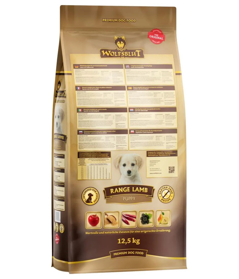 WOLFSBLUT Trockenfutter Hund > Trockenfutter für Hunde Range Lamb Puppy, Lamm & Reis