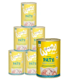 WOW Nassfutter Katze > ® Cat Nassfutter für Katzen Adult, 6 x 400 g