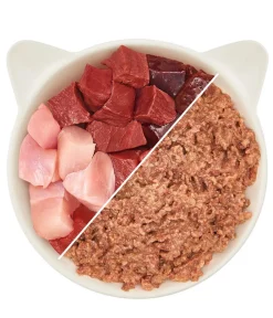 WOW ® Cat Nassfutter für Katzen Adult, 6 x 400 g Hot