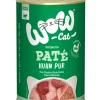 WOW Nassfutter Katze - ® Cat Nassfutter für Katzen Adult, 6 x 400 g