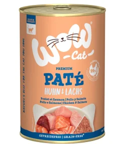 WOW Nassfutter Katze - ® Cat Nassfutter für Katzen Adult, 6 x 400 g