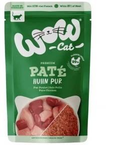 WOW ® Cat Nassfutter für Katzen Multipack Premium Filets, Adult, 6 x 125 g Best
