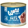 WOW ® Cat Nassfutter für Katzen Premium Paté Senior, 6 x 200 g Sale
