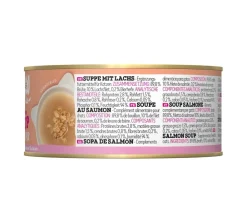 WOW Nassfutter Katze > ® Cat Nassfutter für Katzen Premium Suppe, Adult, 12 x 70 g
