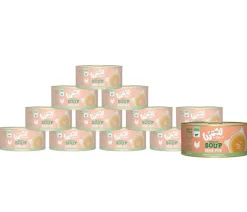 WOW ® Cat Nassfutter für Katzen Premium Suppe, Adult, 12 x 70 g Outlet
