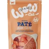 WOW Nassfutter Katze - ® Cat Nassfutter für Katzen Premium Paté Adult, 12 x 125 g