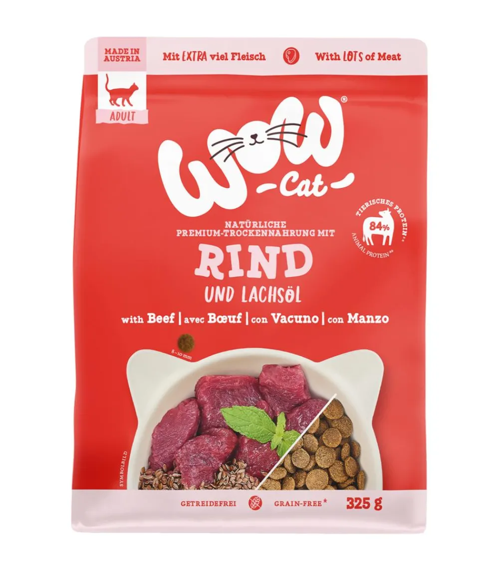 WOW Trockenfutter Katze > ® Cat Trockenfutter für Katzen, Adult
