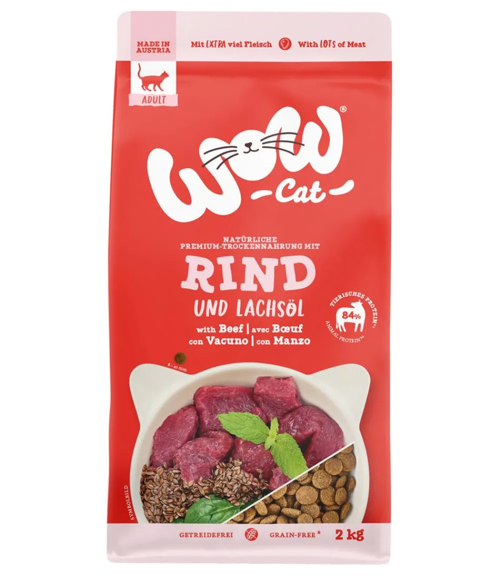 WOW Trockenfutter Katze > ® Cat Trockenfutter für Katzen, Adult