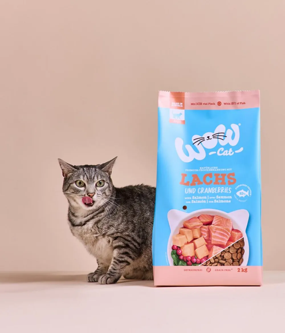 WOW ® Cat Trockenfutter für Katzen, Adult New