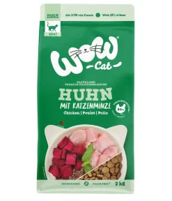 WOW Trockenfutter Katze - ® Cat Trockenfutter für Katzen, Adult