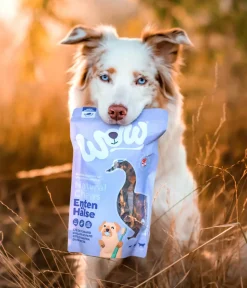 WOW ® Hundesnack Natural Chews Entenhälse, Adult, 250 g New
