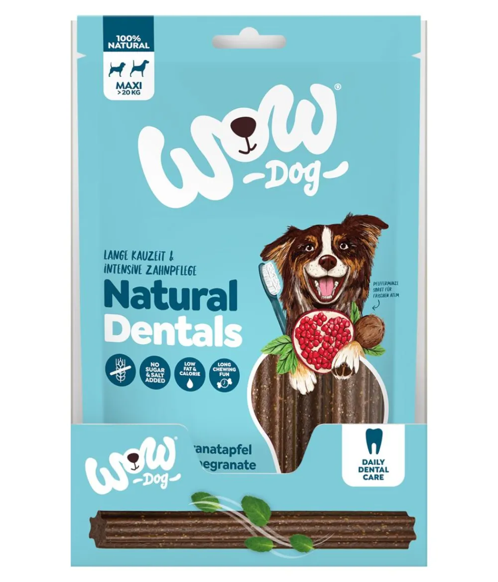 WOW ® Hundesnack Natural Dentals Maxi, 230 g Discount