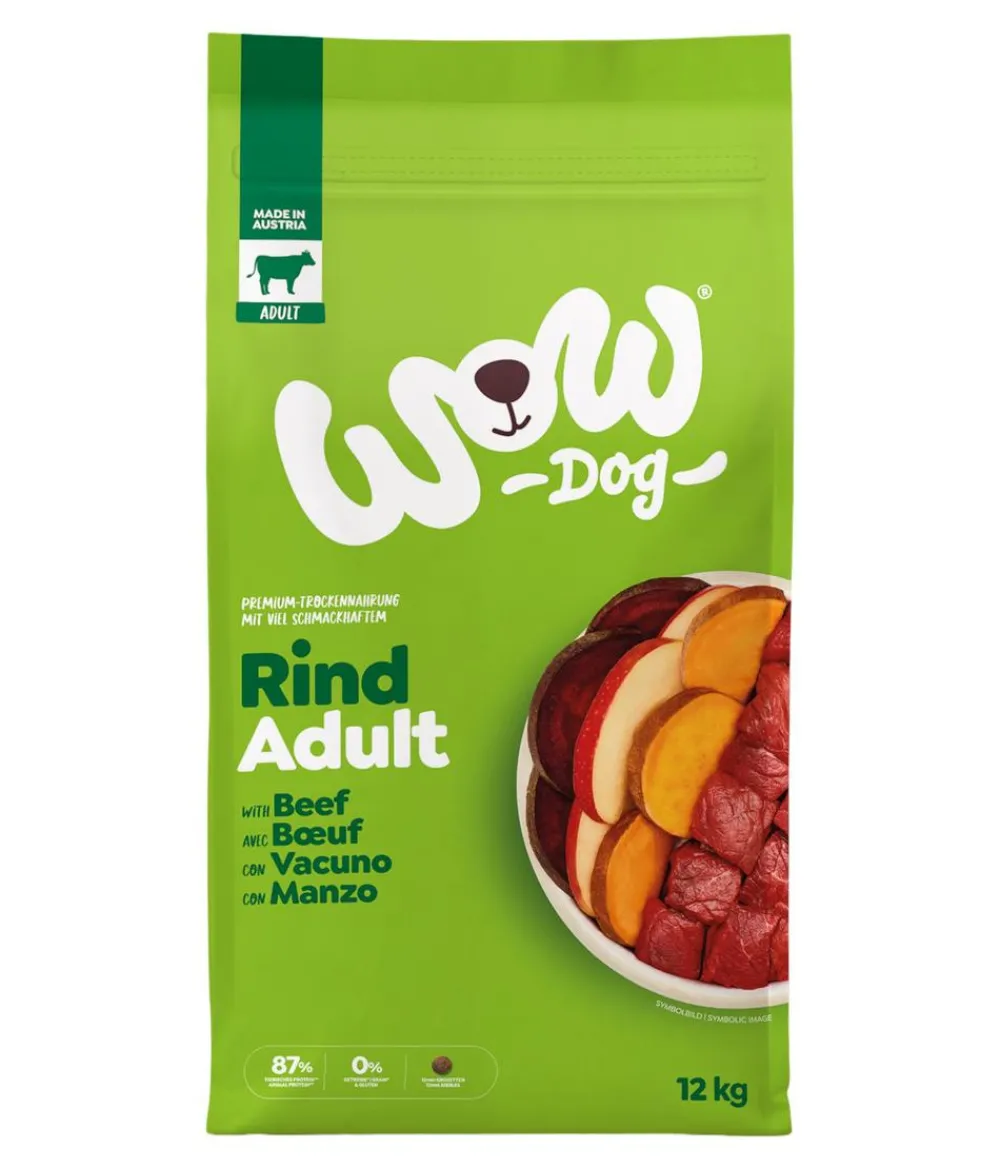 WOW Trockenfutter Hund > ® Trockenfutter für Hunde Mini Adult, Rind
