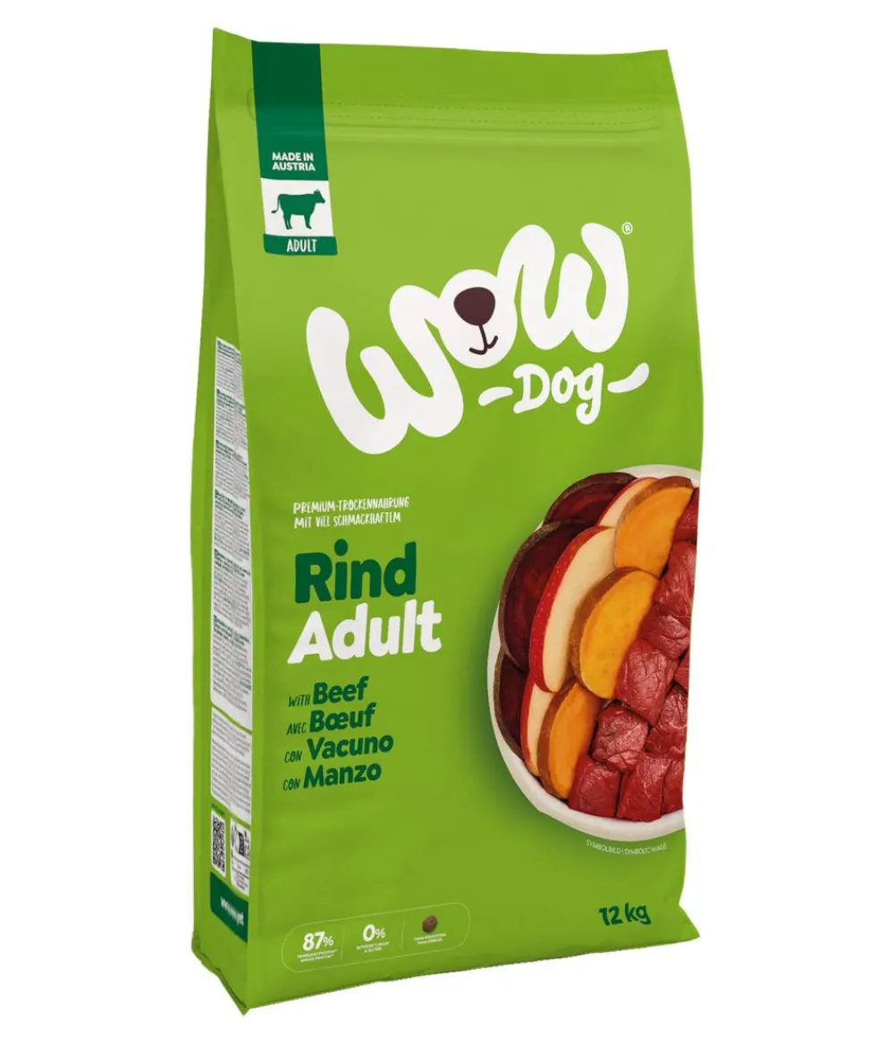 WOW Trockenfutter Hund > ® Trockenfutter für Hunde Mini Adult, Rind