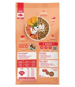 WOW ® Trockenfutter für Hunde Mini Adult, Lachs Online