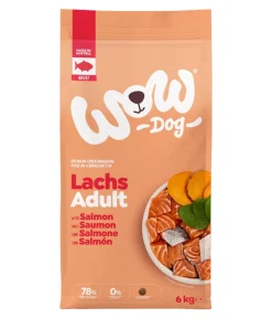 WOW Trockenfutter Hund - ® Trockenfutter für Hunde Mini Adult, Lachs