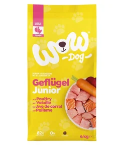 WOW ® Trockenfutter für Hunde Mini Junior, Geflügel Sale