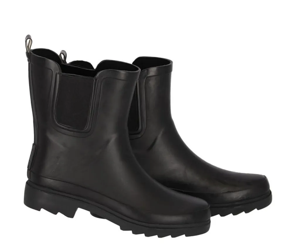 XQ Footwear Gartenschuhe & Hausschuhe|Gummistiefel - Stiefelette Rubber, Schwarz