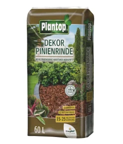 Ziegler Rindenmulch > Plantop Dekor Pinienrinde, 15-25 mm, 60 l