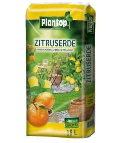 Ziegler Blumenerde|Spezialerde - Plantop Zitruserde, 18 l