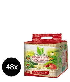 Ziegler Pro Natur® Erdbeer- & Gemüsewolle, 48 x 850 Gramm Outlet