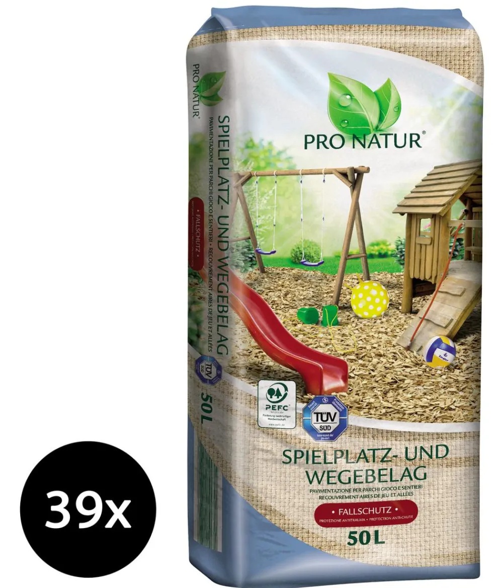 Ziegler Pro Natur Spielplatz- und Wegebelag, 39 x 50 Liter Outlet