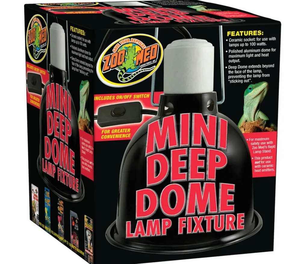 ZooMed Terrarientechnik - Zoo Med Mini Deep Dome Lampenfassung