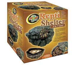 ZooMed Terrarium Zubehör > Terrarienzubehör Repti Shelter 3 in 1 Cave