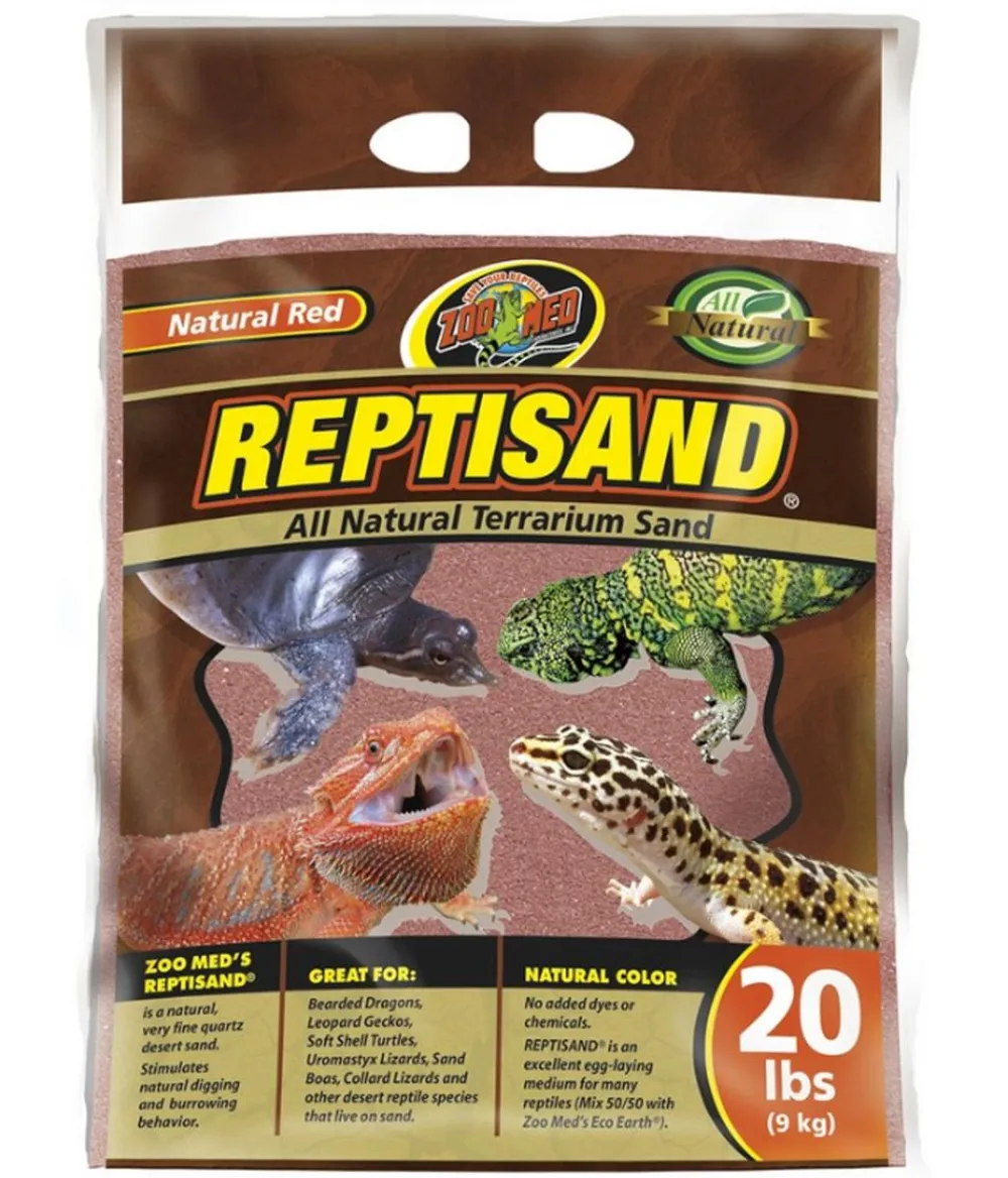 ZooMed Terrarium Zubehör - Terrarium Bodengrund ReptiSand Natural Red Rot