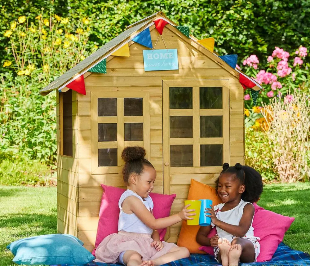 Zwerkules Gartenspielgeräte > Spielhaus Holla, ca. B121/H140/T97,5 cm